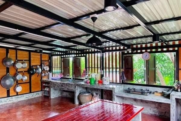 4. เพิ่มเติมห้องครัวไทย สใตลย้อนยุคบ้านนอก
