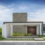 บ้านคอนกรีตโมเดิร์น อยู่สบายในบ้านเหลี่ยม